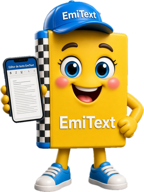 EmiText mascot